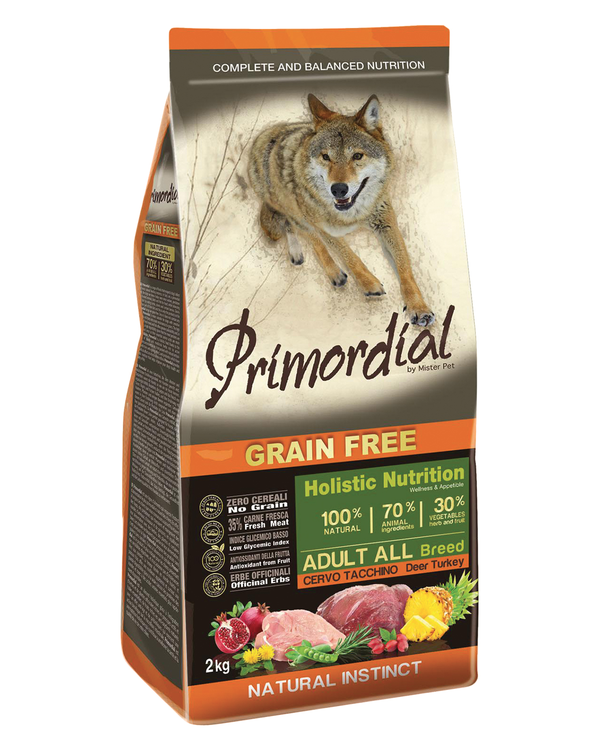 Primordial GF Adult Deer & Turkey 2 x 12 kg