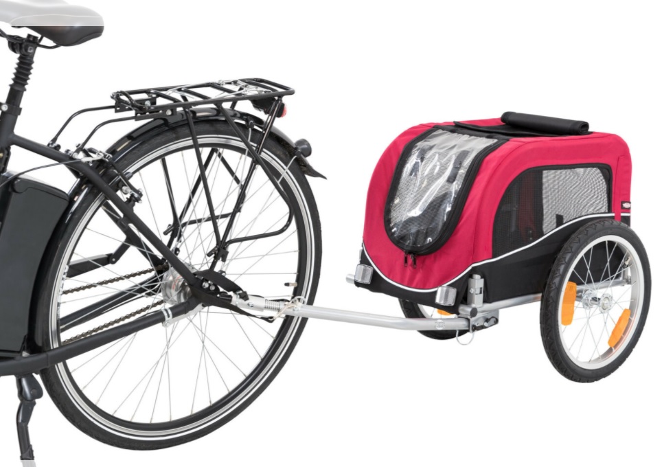 TRIXIE Vozík pro psa za jízdní kolo L 75 x 86 x 80/145 cm, nosnost max. 30 kg