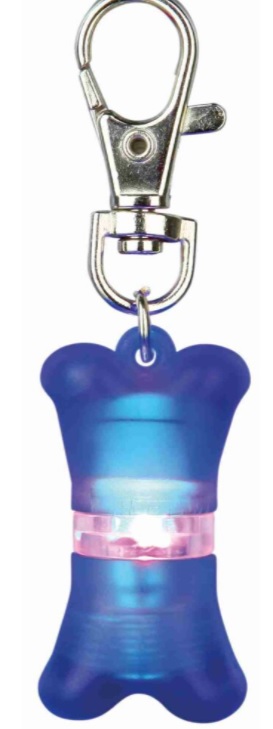 TRIXIE Blikací přívěsek pro psy kost 2x4cm (RP 2,10 Kč)