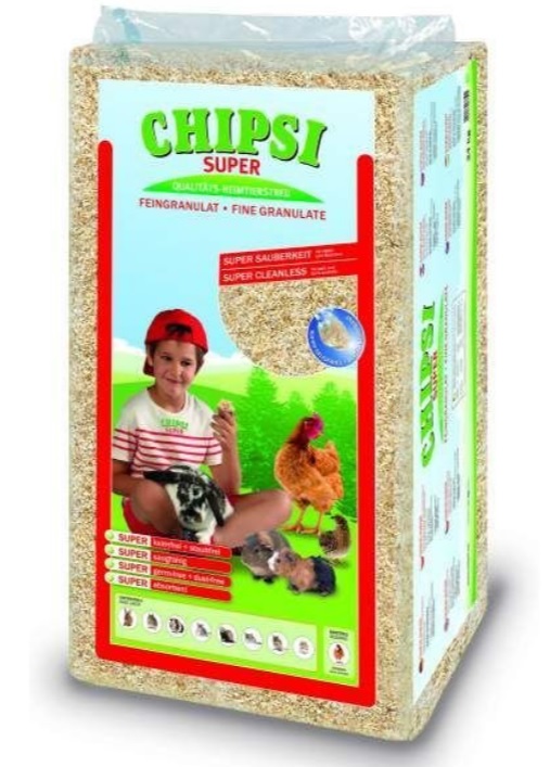 Podestýlka CHIPSI SUPER / TIERWOHL SUPER 24 kg