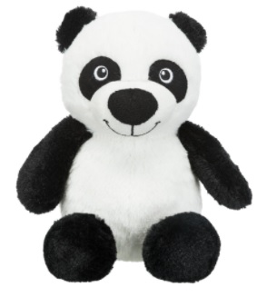 TRIXIE Panda, plyšová hračka pro psy, se zvukem, 26cm