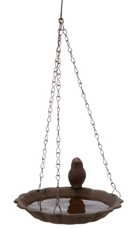 TRIXIE Závěsná miska na vodu, lité železo, 250 ml / 16 cm, hnědá