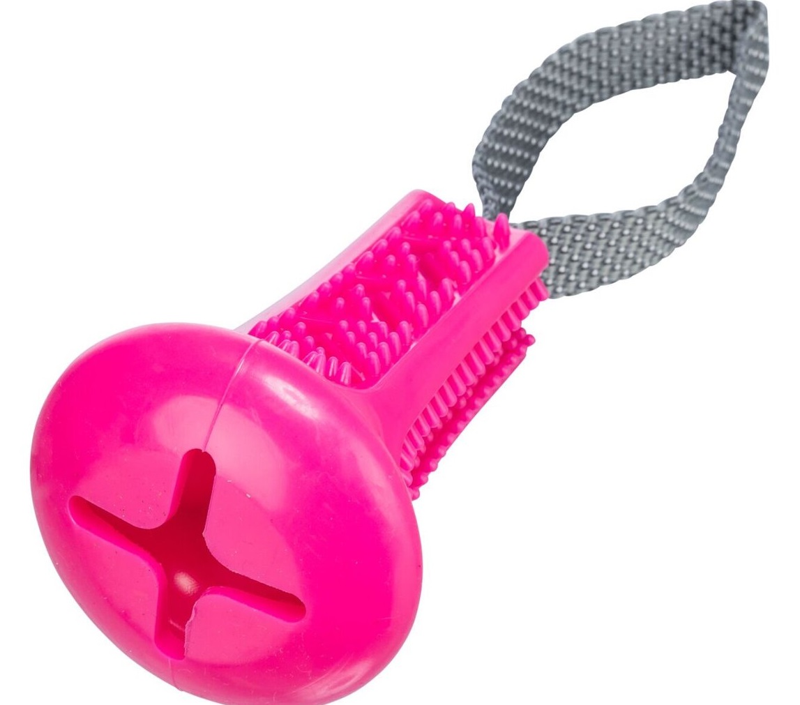 Snack Bell, masážní zvon na pamlsky, 11 cm/22cm, TPR/polyester