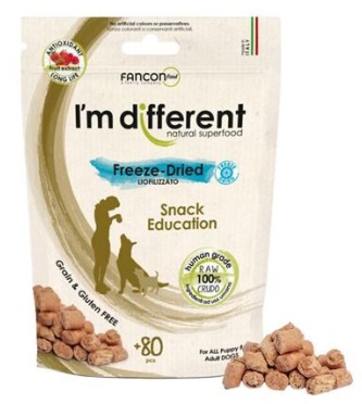 I´M DIFFERENT SNACK výcvikový mrazem sušený pamlsek, 40 g