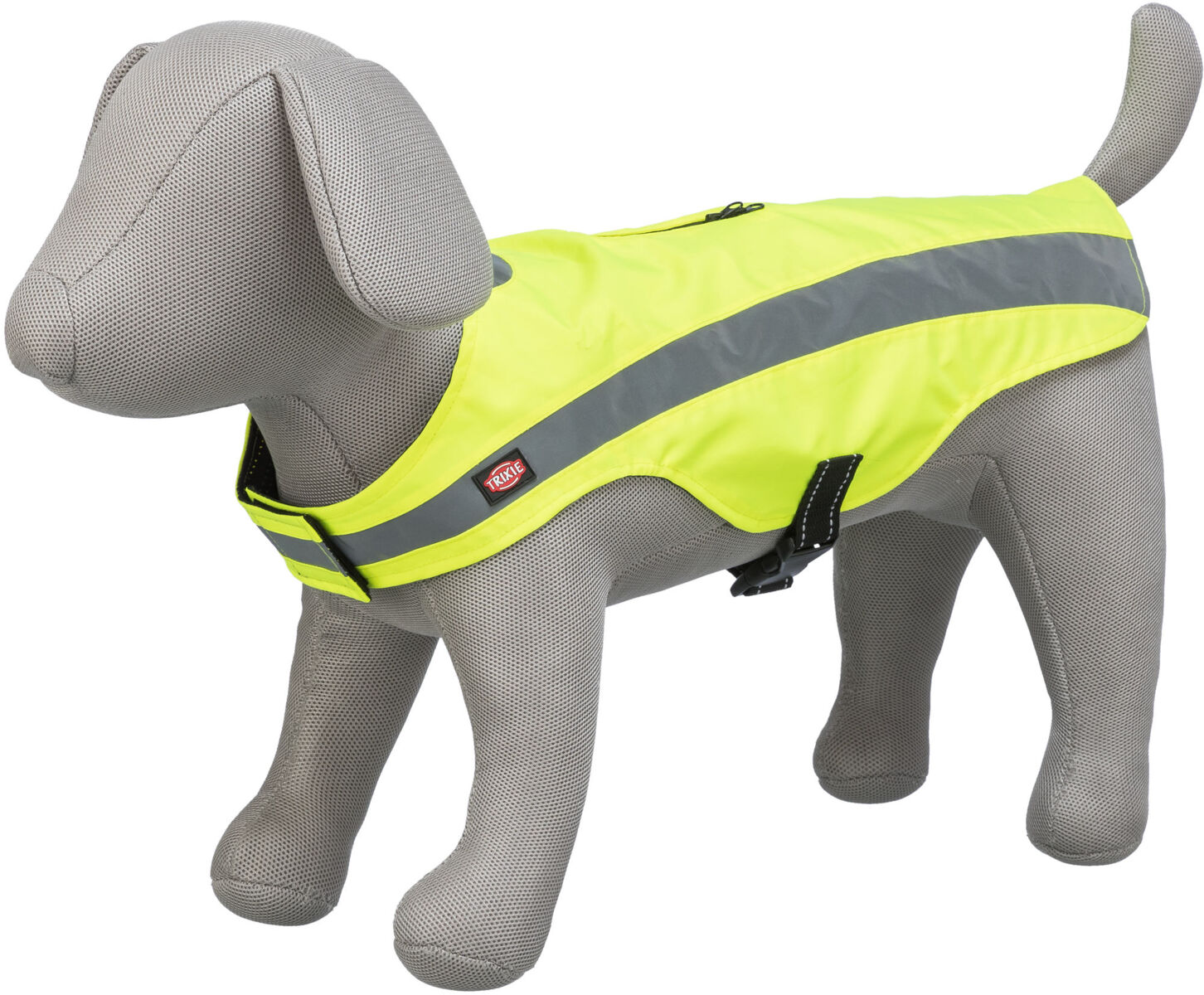 TRIXIE Bezpečnostní vesta, reflexní, neon žlutá XS-30cm,hruď:38-54cm