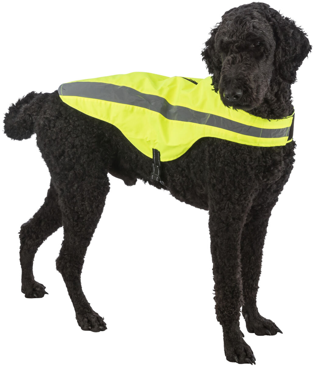 TRIXIE Bezpečnostní vesta, reflexní, neon žlutá S-40cm,hruď:48-72cm