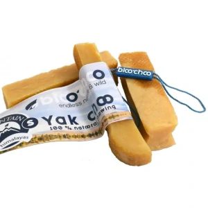 BlooChoo YAK Choo Small, 100 % přírodní sýrová tyčka z jačího mléka, 30-50 g