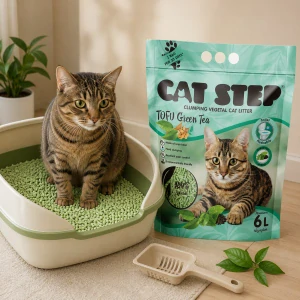 Podestýlka Cat Step Tofu Green Tea 2,7kg/6l
