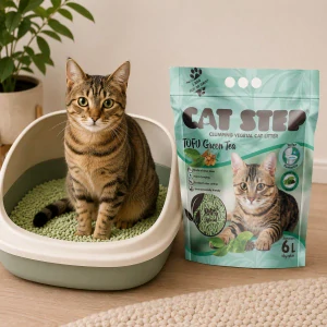 Podestýlka Cat Step Tofu Green Tea 5,4kg/12l