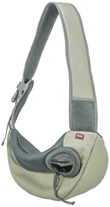 TRIXIE Front Sling Carrier - přední nosítko/taška, 50 x 25 x 18 cm, světlezelená/šedá (max. 5kg)