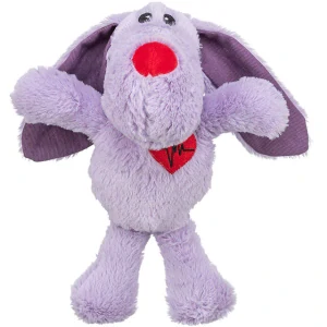 TRIXIE Dog VALENTINE, plyšový pes s dlouhýma ušima 28 cm, lila - LIMITOVANÁ NABÍDKA