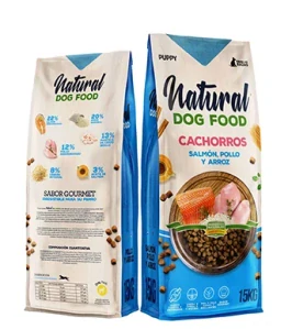 Natural DOG FOOD Salmon & Chicken Puppy 4kg