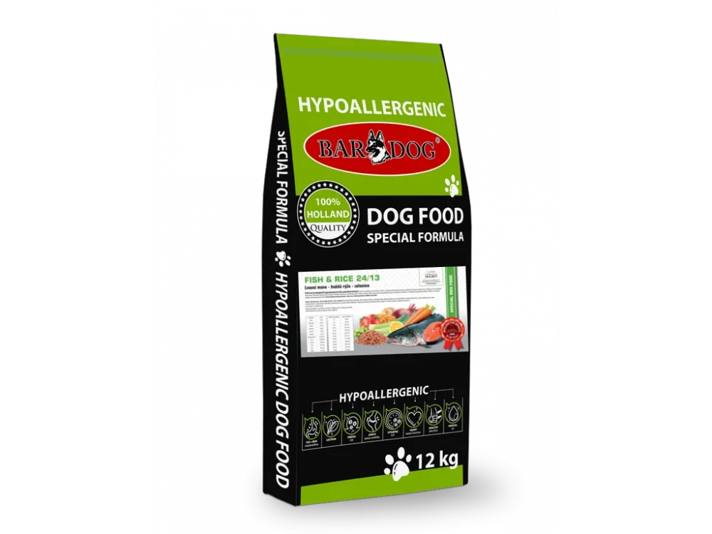 BARDOG  FISH & RICE  12 kg