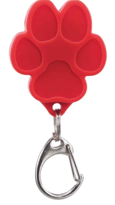 TRIXIE Flasher USB blikačka pro psy 3,5 x 4,3 cm tvar tlapka (RP 2,10 Kč)