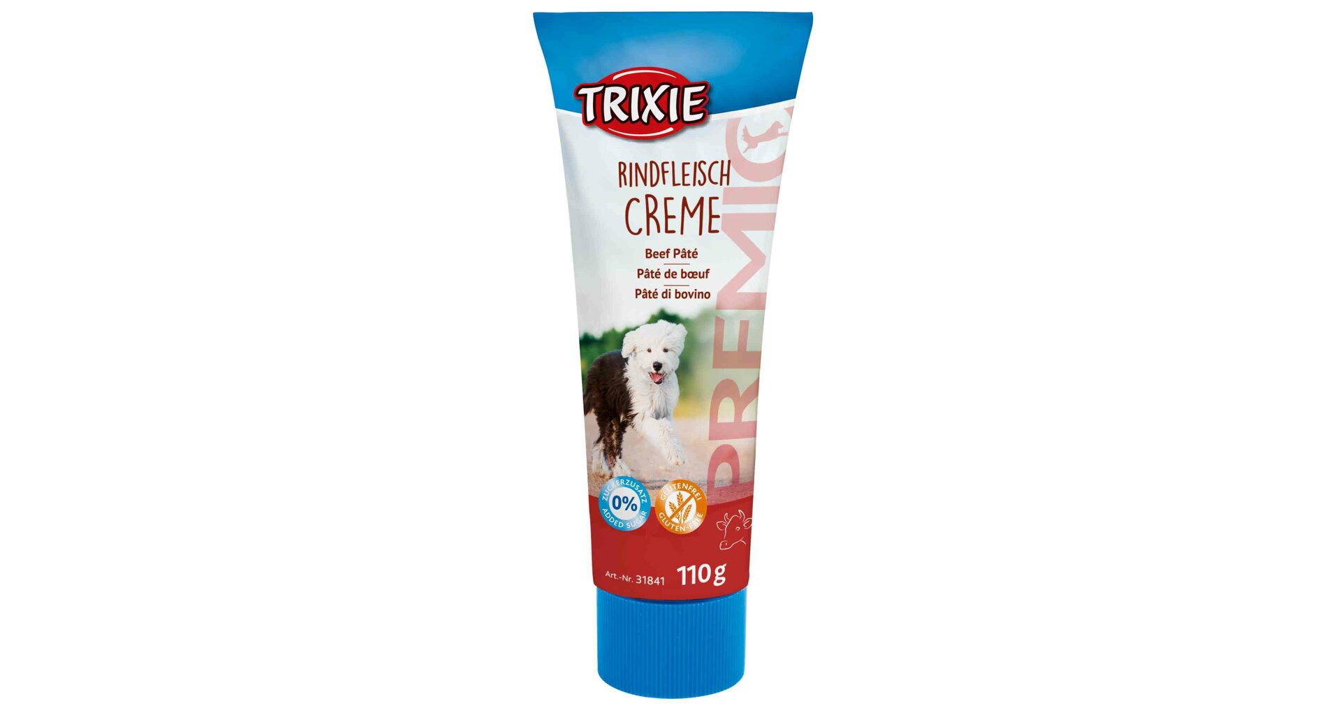 TRIXIE Premio BEEF PATÉ - hovězí paštika pro psy 110 g