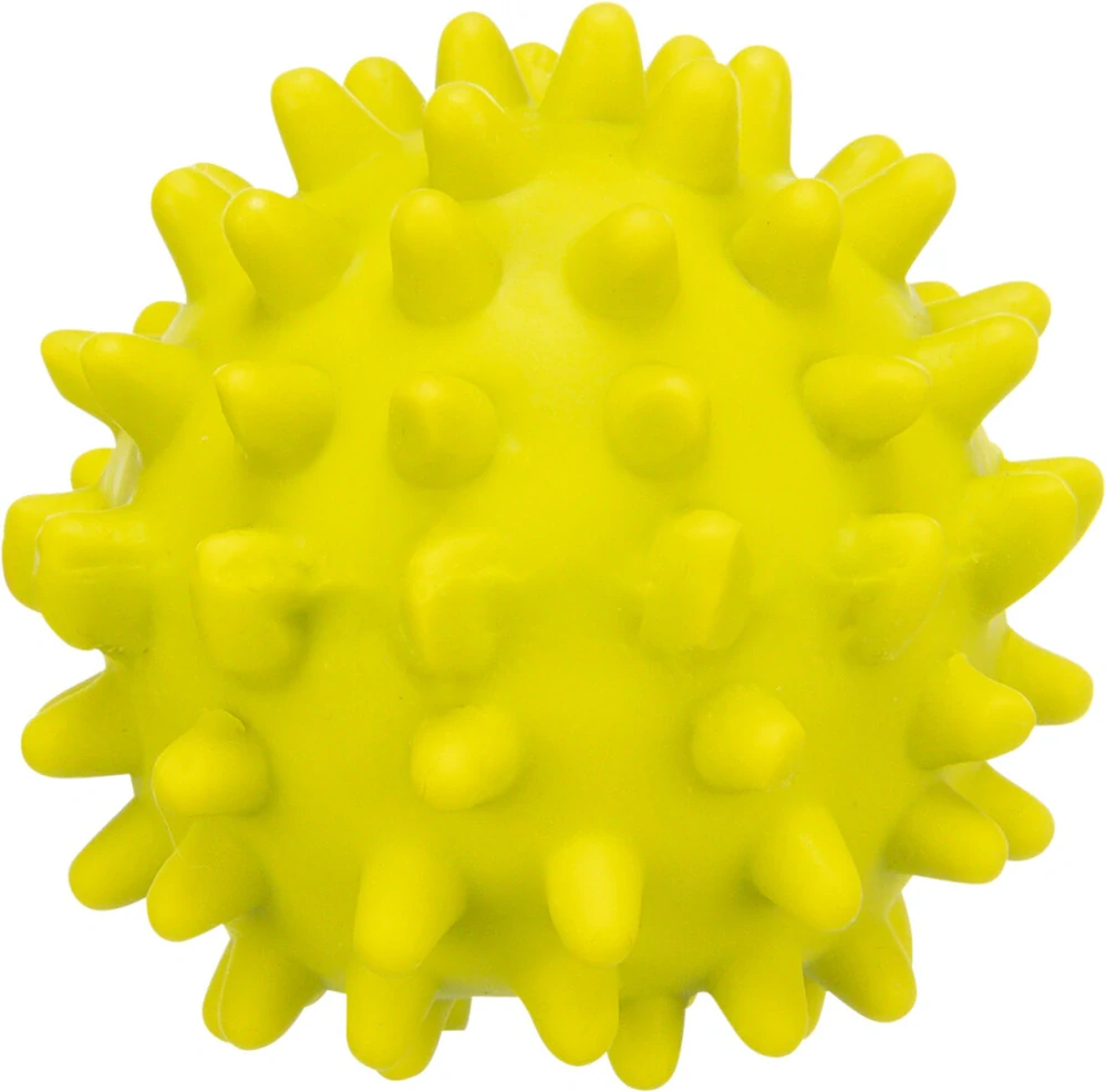 TRIXIELatexový ježatý míček se zvukem 6 cm