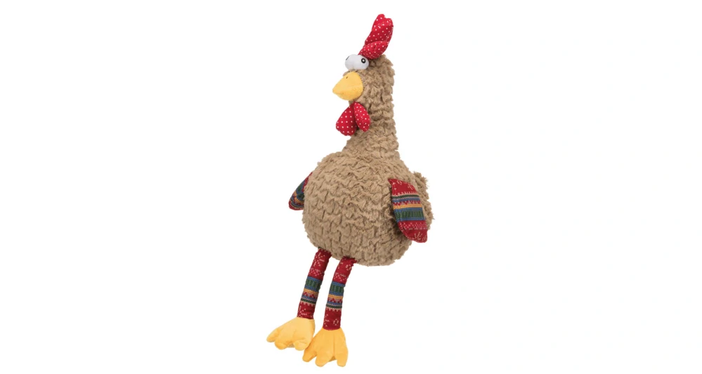 TRIXIE Rooster, plyšový kohout, šustivá folie uvnitř, 60cm