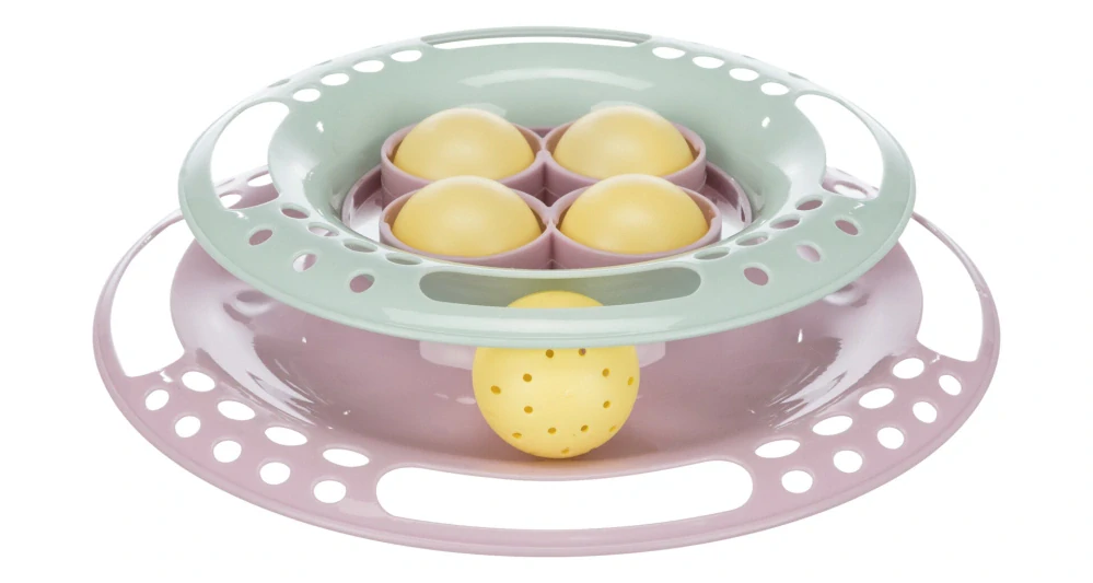 TRIXIE JUNIOR hračka kruh s míčky pro koťata 24 cm