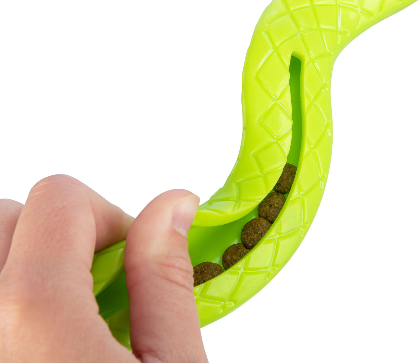 TRIXIE Snack Snake, had na pamlsky, TPR, 27 cm, mix barev