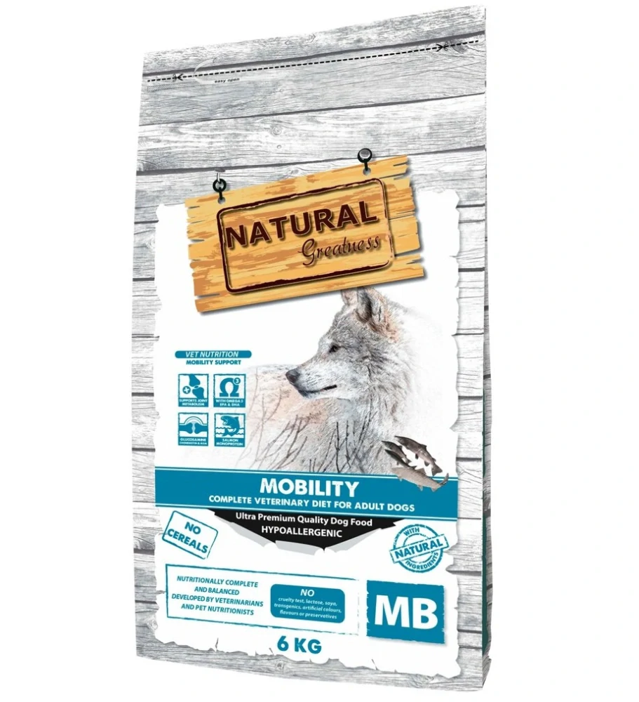 Natural Greatness MOBILITY veterinární dieta pro psy 6 kg