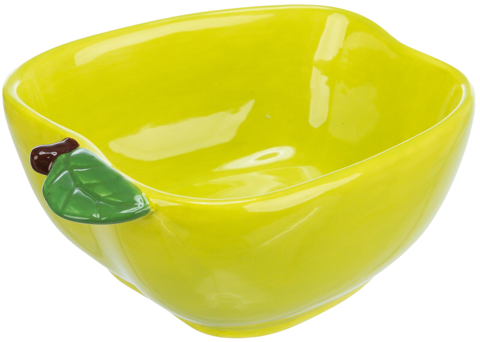 TRIXIE Keramická miska JABLKO (morče,králík), 180 ml/ 12 x 11 cm, zelená