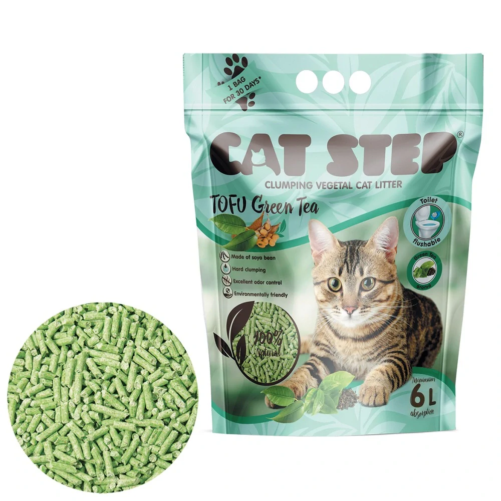 Podestýlka Cat Step Tofu Green Tea 5,4kg/12l
