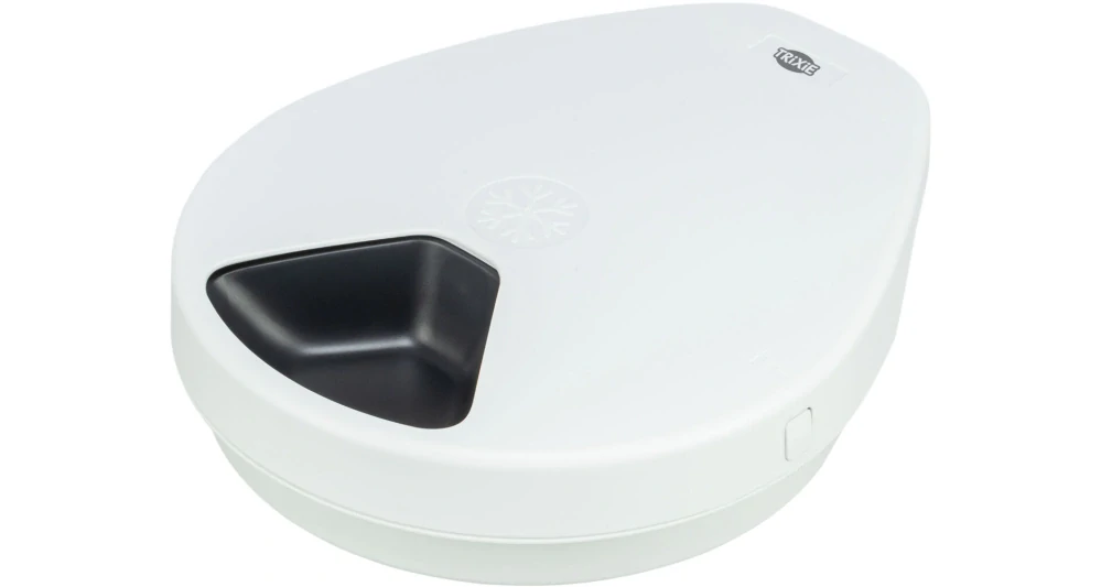 TRIXIE Automatické krmítko TX4+1 (F10) s chlazením, 5 × 0,29 l / 35,5 × 10 × 30,8 cm, bílá/černá