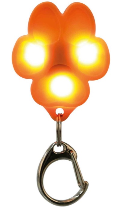 TRIXIE Flasher USB blikačka pro psy 3,5 x 4,3 cm tvar tlapka (RP 2,10 Kč)