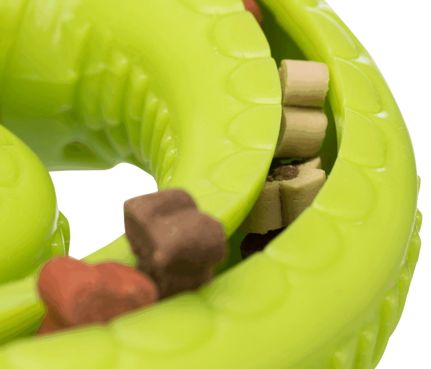 TRIXIE Snack Snake, had na pamlsky, TPR, 18 cm, zelená