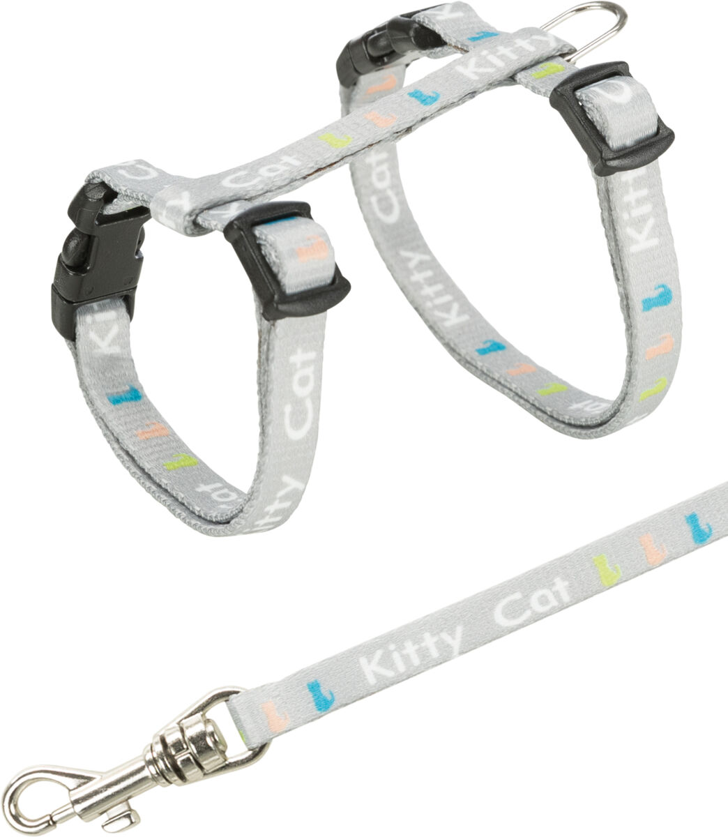 TRIXIE Postroj pro koťata KITTY CAT 21-33 cm/8 mm/1,20 m