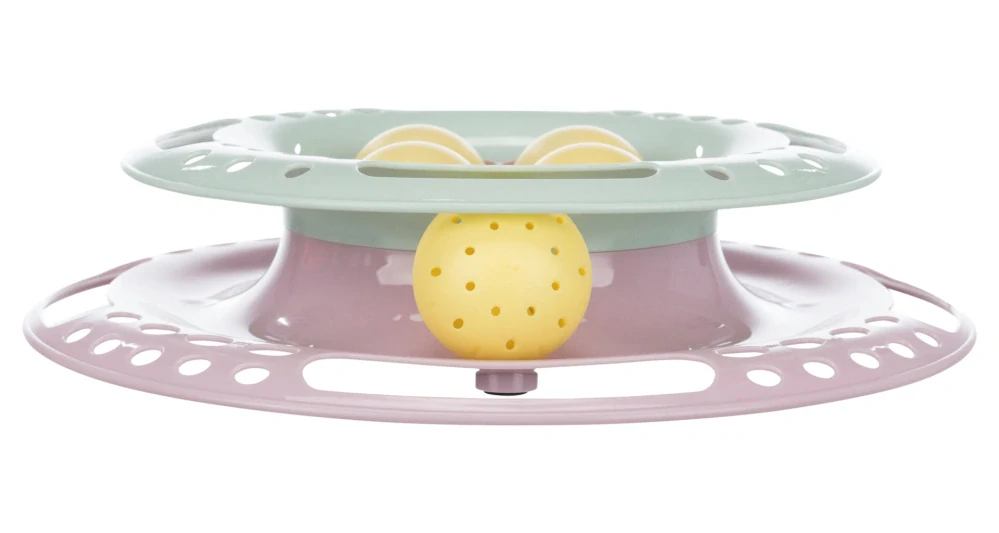 TRIXIE JUNIOR hračka kruh s míčky pro koťata 24 cm