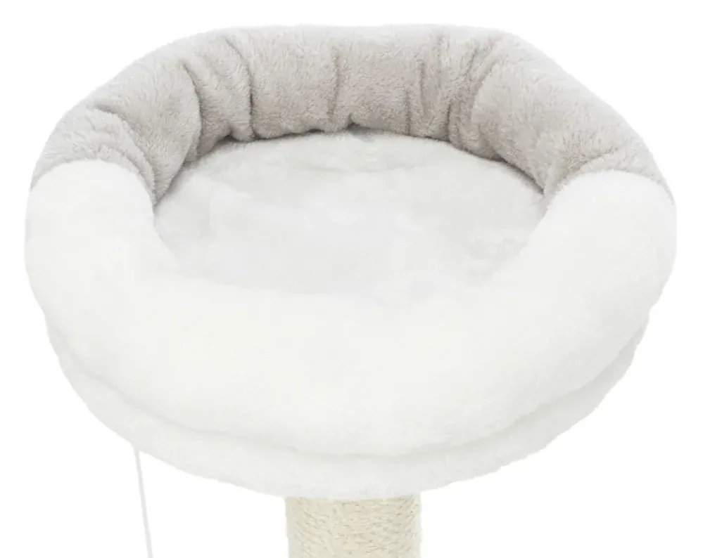 TRIXIE Škrábadlo jednopatrové kulaté NURIA  71 cm,  - bílo/šedé