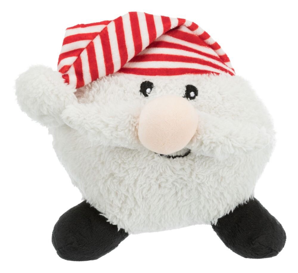 TRIXIE Vánoční plyšový míček Santa Claus/Sob/Sněhulák 18–29 cm
