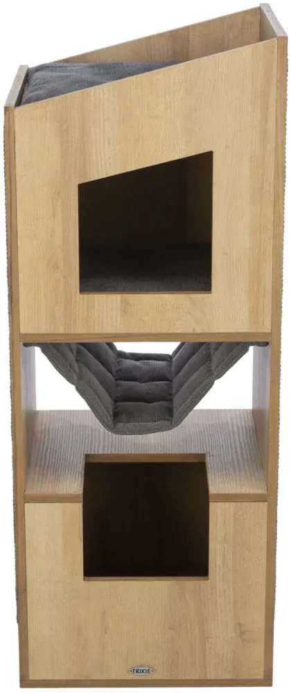 TRIXIE CityStyle škrabadlo TOWER pro kočky, 105 cm, hnědá/šedá