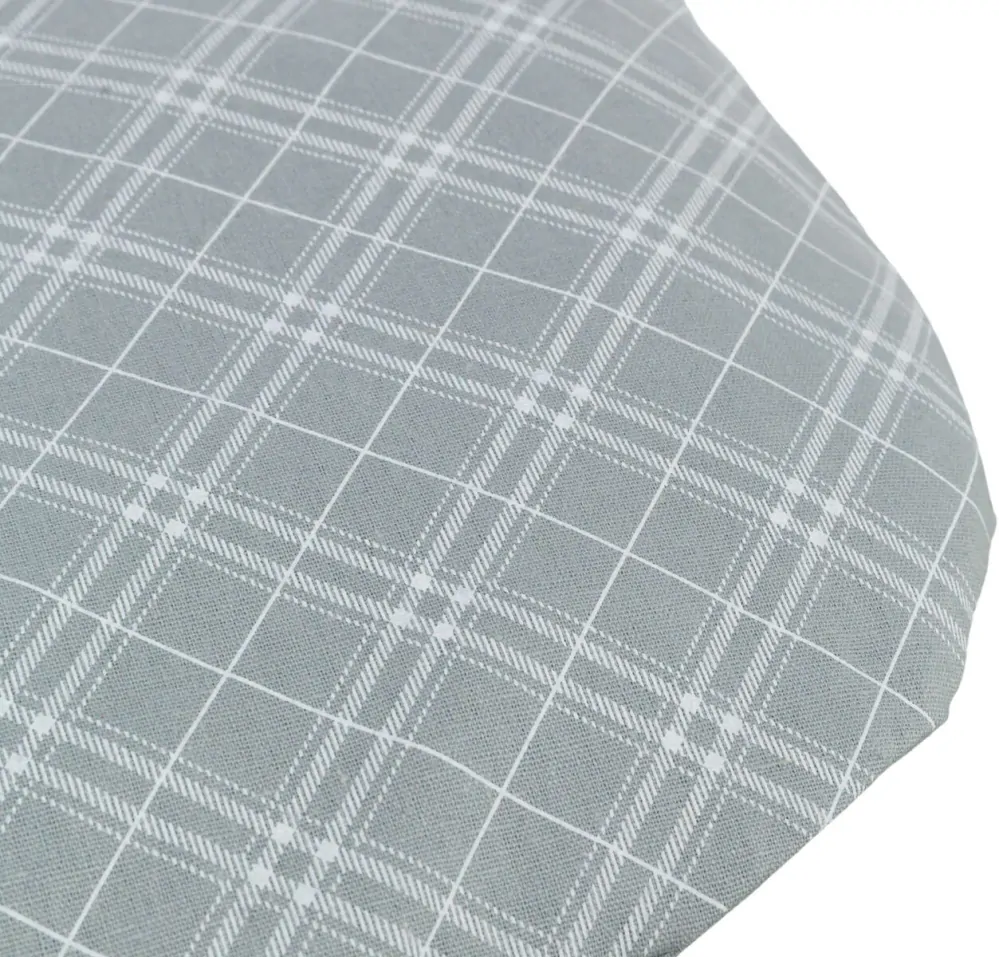 TRIXIE Oválný polštář JESSIE, bavlna/polyester, šedá/bílá 110 x 80 cm