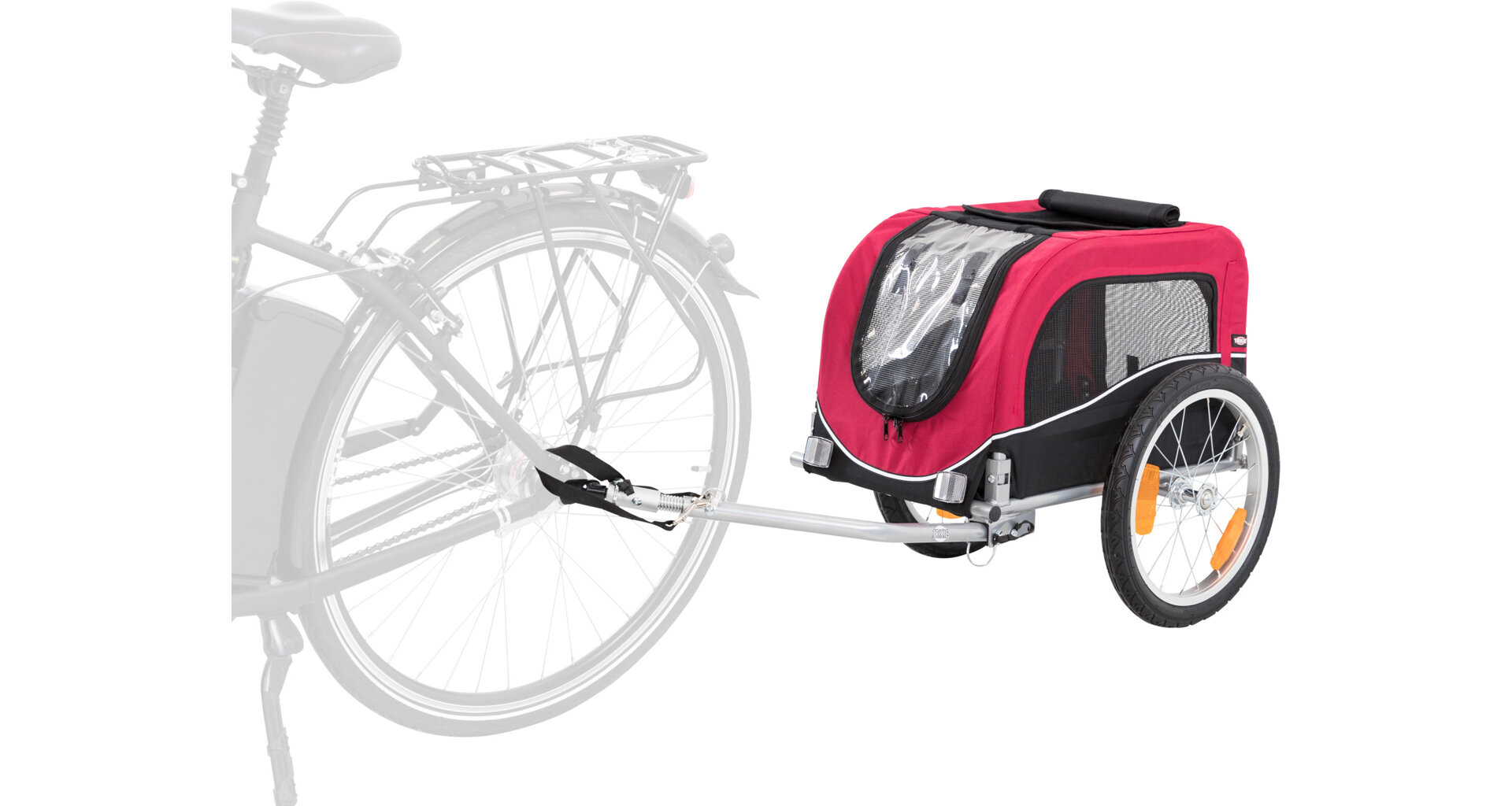 TRIXIE Vozík pro psa za jízdní kolo L 75 x 86 x 80/145 cm, nosnost max. 30 kg