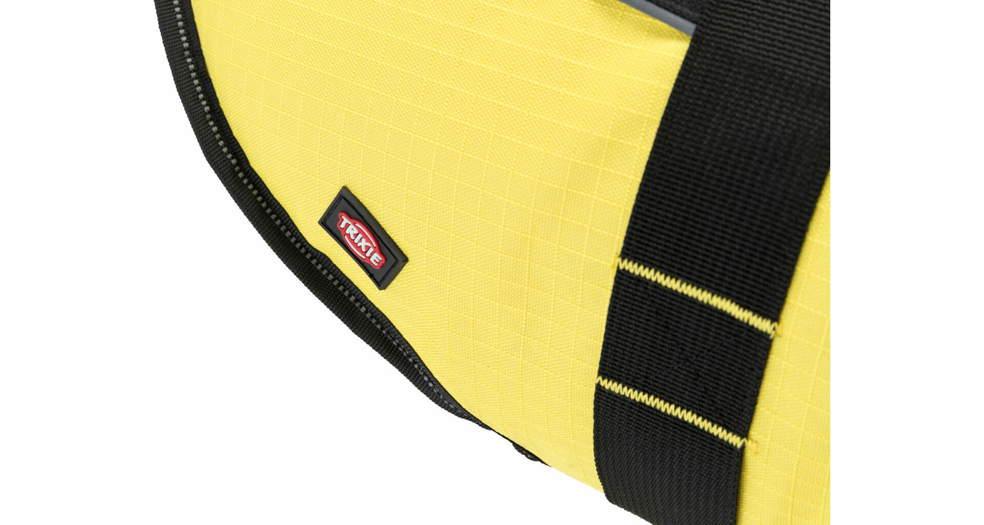 TRIXIE Life Vest plavací vesta pro psa XL 65 cm: 60-96 cm, do 45kg žluto/černá
