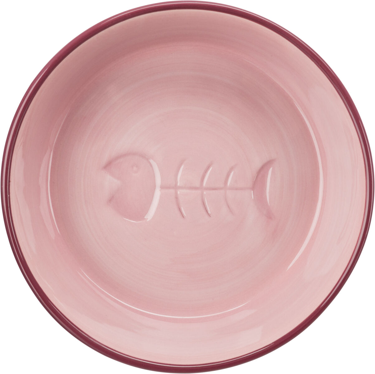 TRIXIE Keramická miska s obrázkem kostry ryby  200ml/13cm