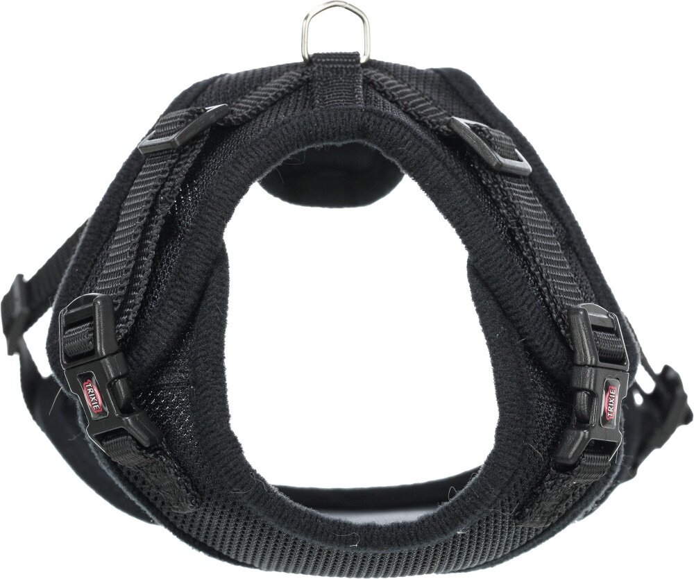 TRIXIE Měkký síťovaný Y-postroj s elastickým vodítkem pro kočku XL 39-60cm / 1,00 m