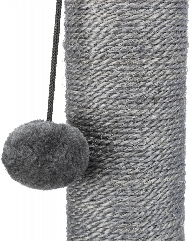 TRIXIE Škrabadlo LIVIA s bambulkou, sloupek 64 cm, starorůžová, sisal/plyš