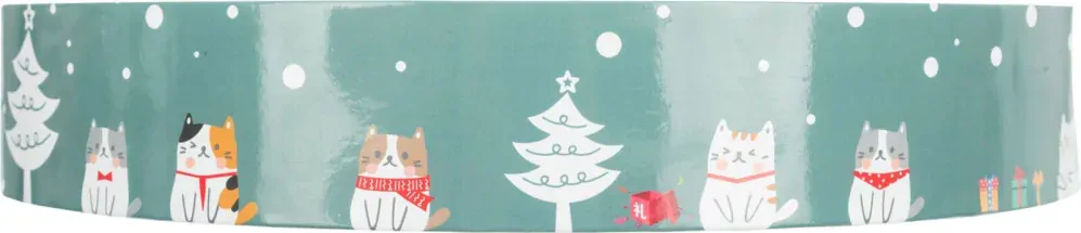 TRIXIE Xmas drum - vánoční škrabací buben s hračkou, ø 33 × 5,5 cm