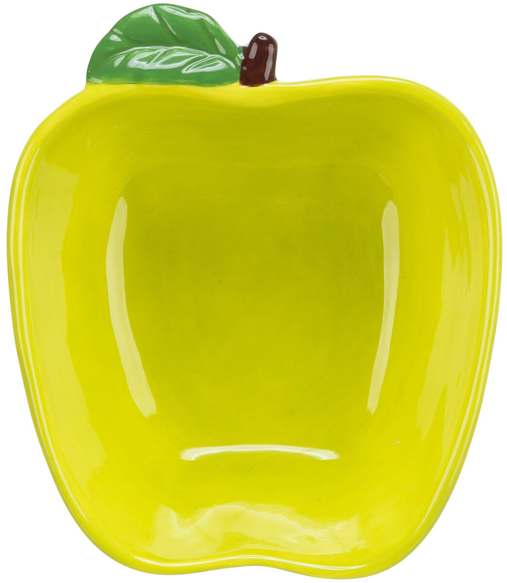 TRIXIE Keramická miska JABLKO (morče,králík), 180 ml/ 12 x 11 cm, zelená