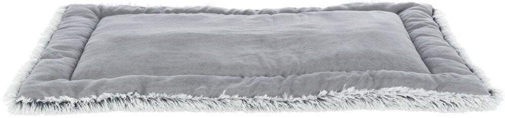 TRIXIE Lehací podložka HARVEY, hebký dlouhý vlas, bílo-černo/šedá 160 x 100 cm