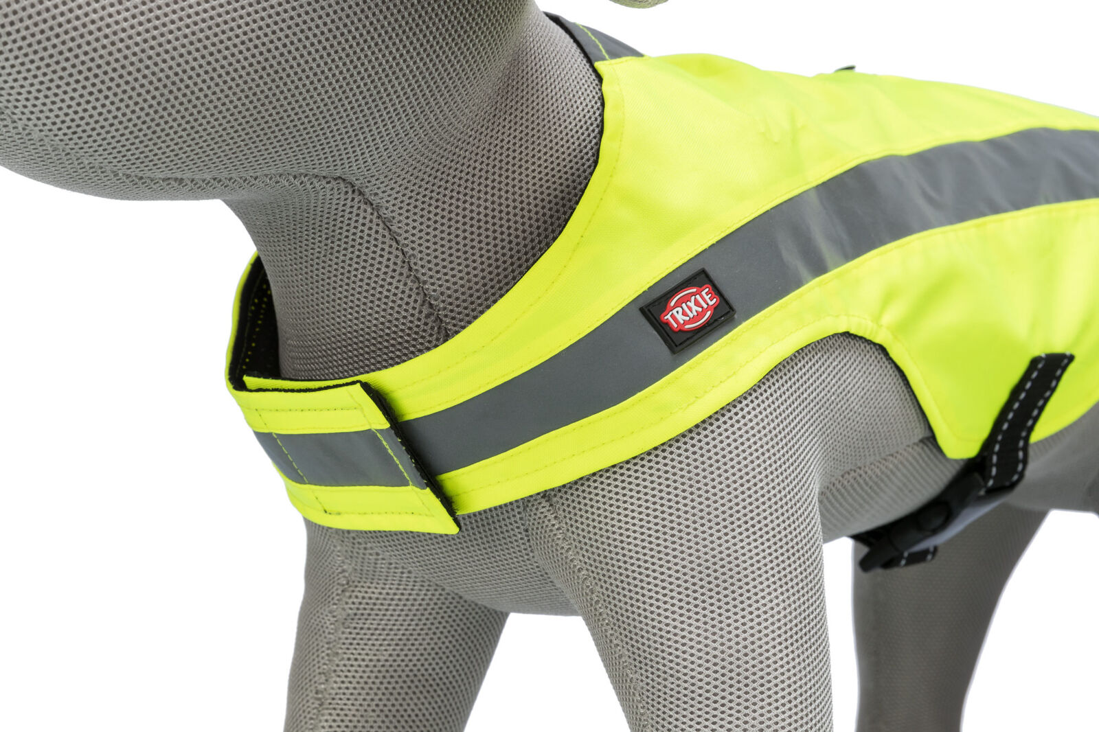 TRIXIE Bezpečnostní vesta, reflexní, neon žlutá S-40cm,hruď:48-72cm