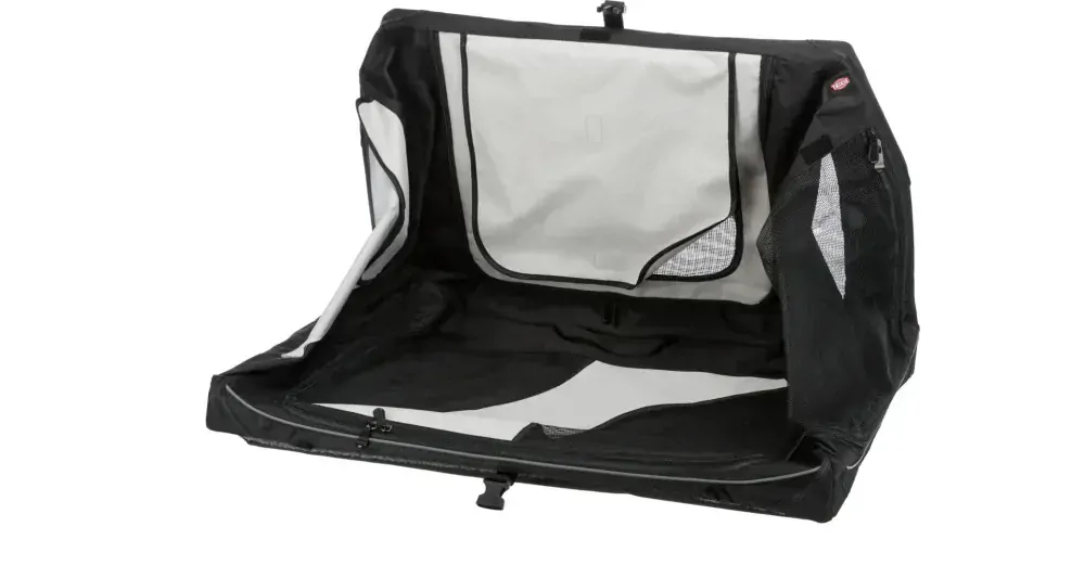 TRIXIE Transportní nylonový box Vario S 61x43x46 cm černo-šedý