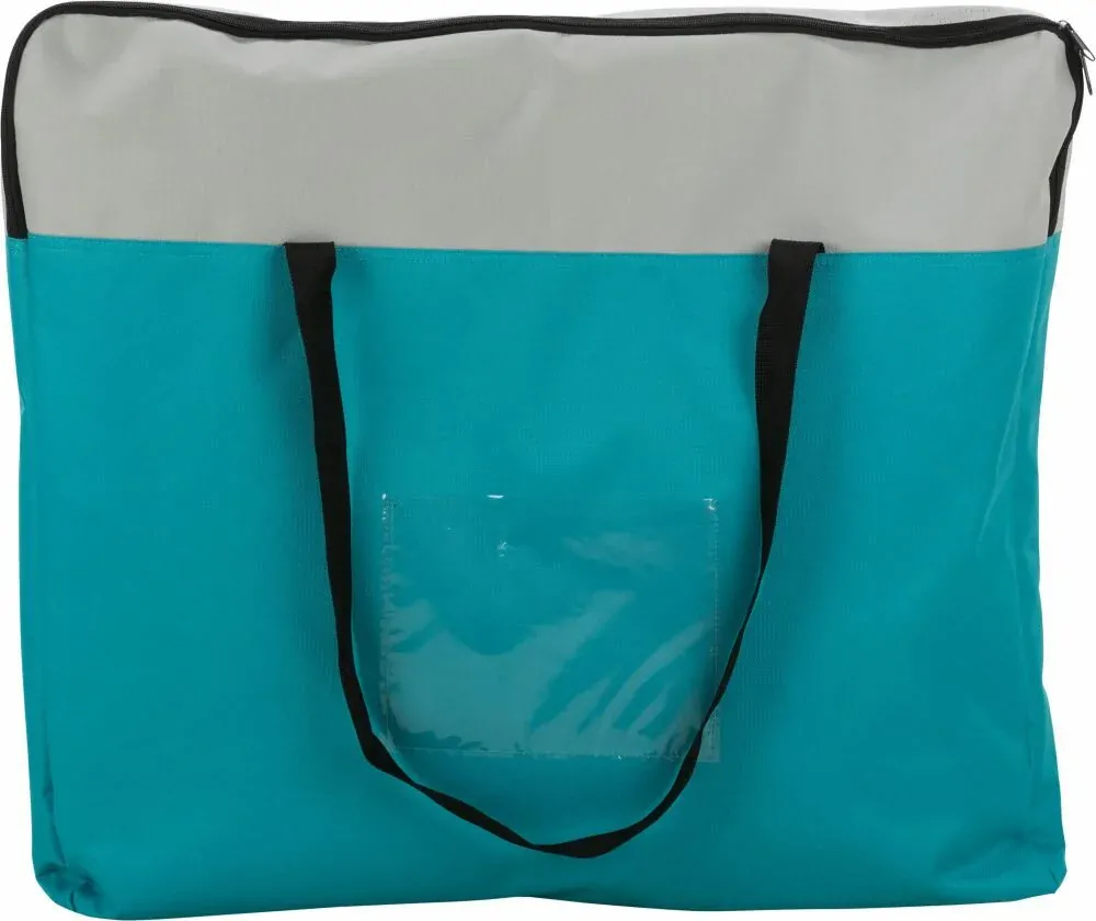 TRIXIE Výběh pro zakrslé králíky, ø 150 × 65 cm, polyester, tyrkysová/světlešedá