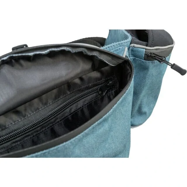 TRIXIE BAGGY Belt 3v1, maxi ledvinka, 44x33x18 cm/pas 62-125 cm, petrolejová