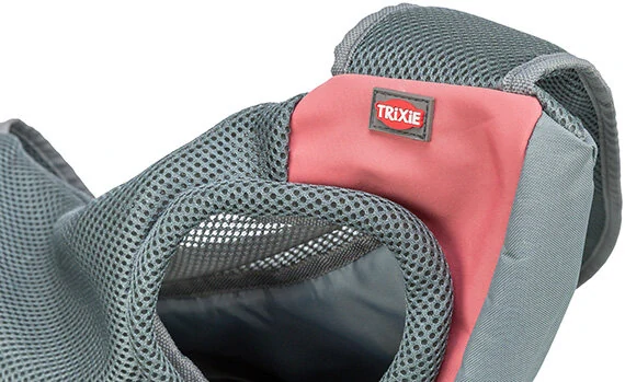 TRIXIE Front Sling Carrier - přední nosítko/taška, 50 x 25 x 18 cm, růžová/šedá (max. 5kg)