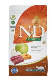 N&D Pumpkin CAT Venison & Apple 5kg