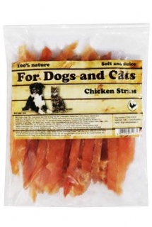 For Dogs and CatsPochoutka Kuřecí maso proužky 230g